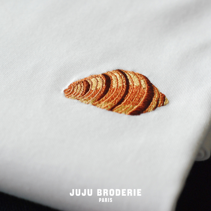 T-shirt bordé - Croissant